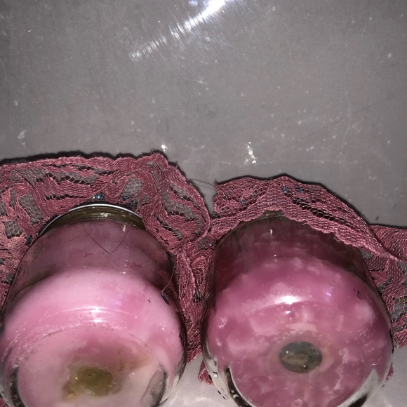 2 Baby Jars Candles Jasmine Hand Made - Picture 7 of 8